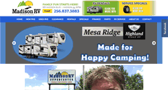 Desktop Screenshot of madisonrv.com